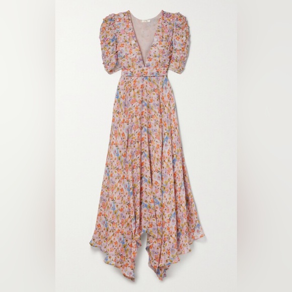 Loveshackfancy Akira Dress in Pastel Confetti - Size 6 - Picture 4 of 13